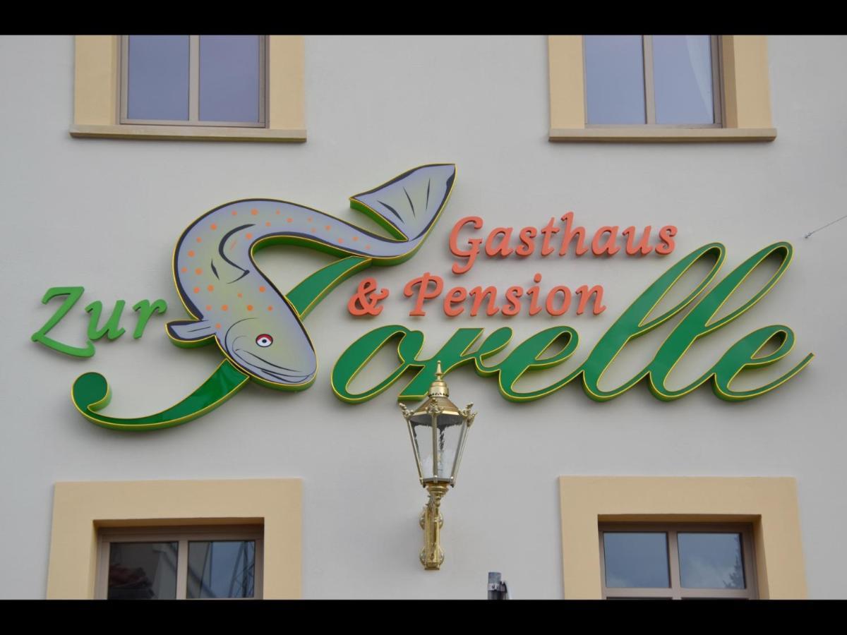 Pension Gasthaus Zur Forelle Seeburg  Exterior photo